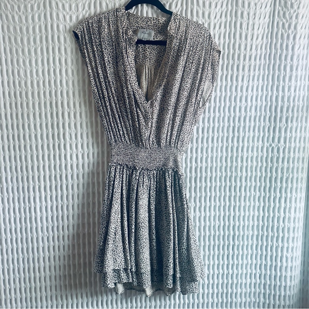 Rails Black and White Mini Dress